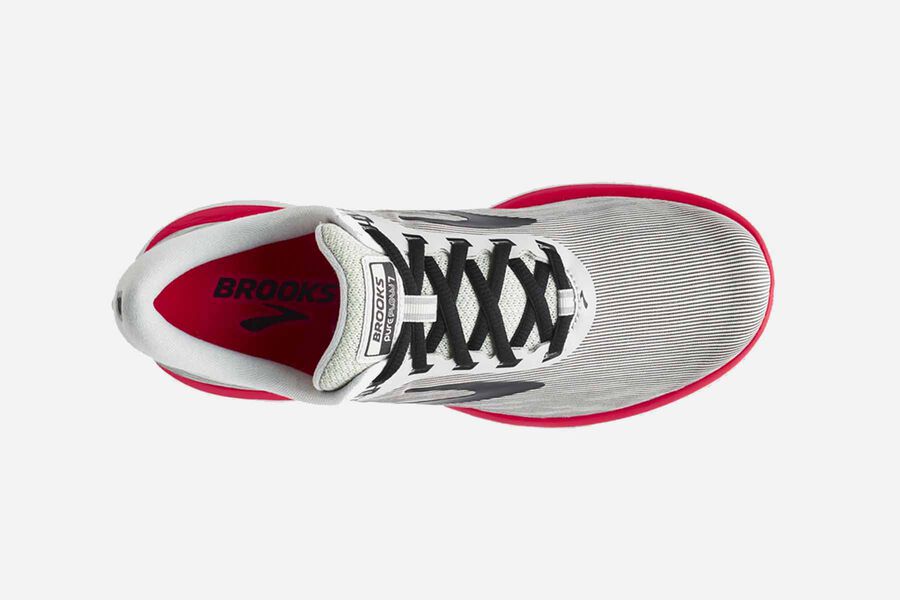 Brooks Running Shoes - Pureflow 7 Road Womens - Grey/Black/Pink - TNZ-058793